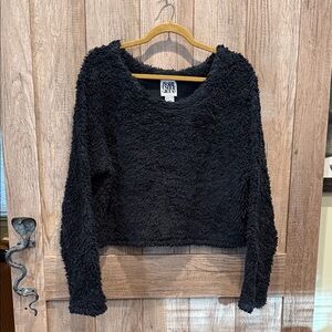 Prairie Underground Black Fleece Sweat shirt m/l